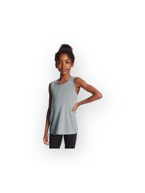 new Champion ★ C9 Performance Tank ★ Shale Tile Grey Heather ★ 6 6X Girls Small